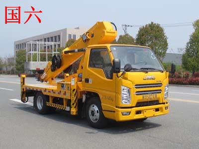 国六江铃24米直臂式高空作业车（蓝牌）